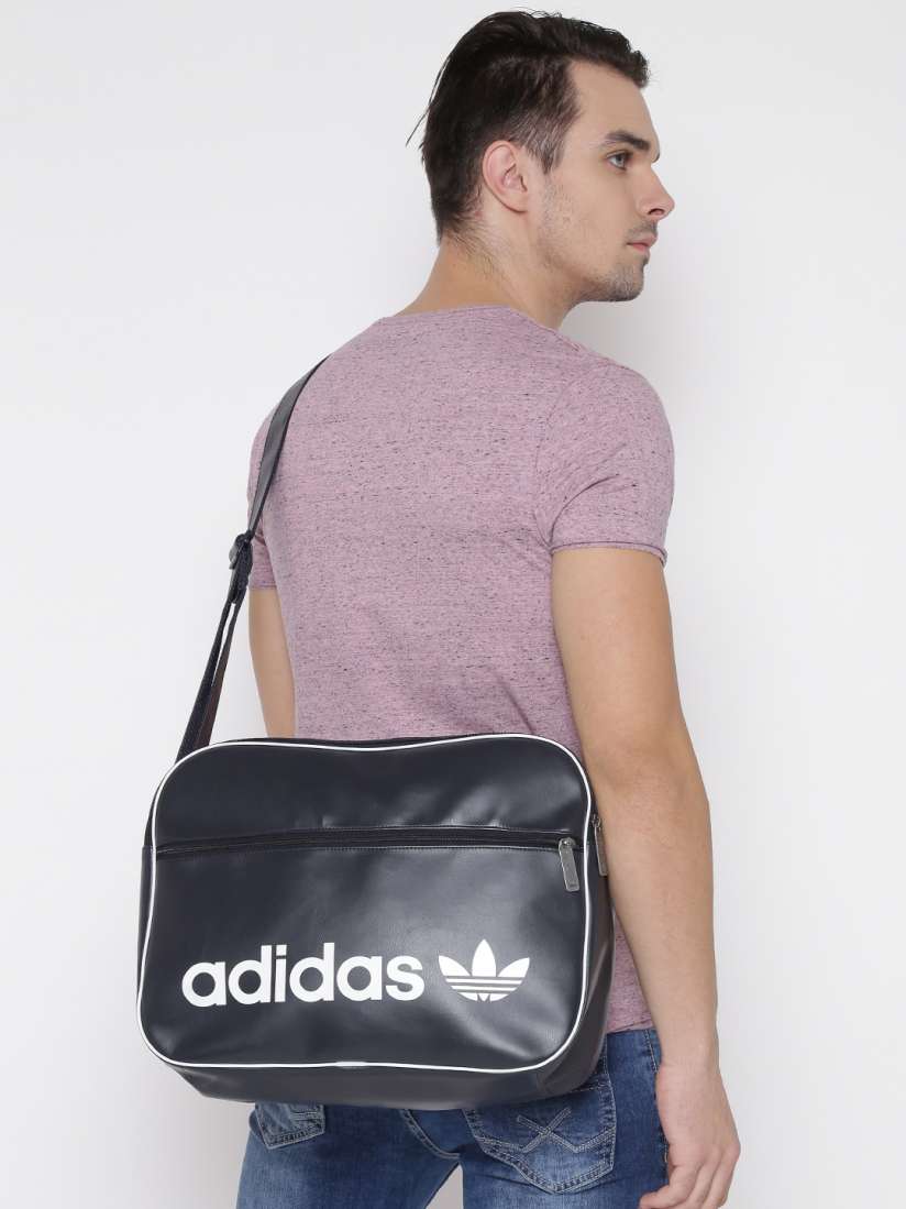 Buy ADIDAS Originals Unisex Navy Airliner VINT Printed Messenger Bag Messenger Bag for Unisex 2236460 Myntra