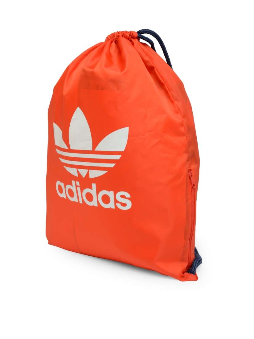 Buy ADIDAS Originals Unisex Orange Gymsack Trefoil Brand Logo Backpack Backpacks for Unisex 2236474 Myntra