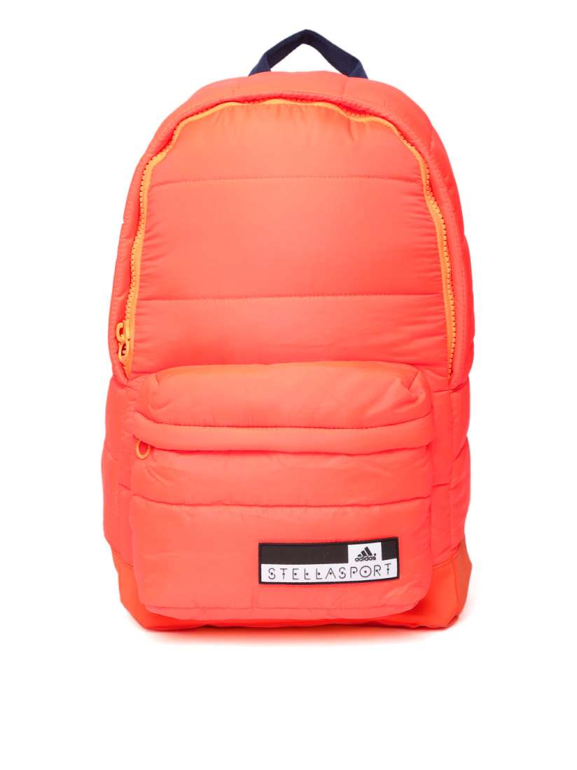 Buy Stellasport by ADIDAS Women Neon Orange SC BP1 Solid Backpack Backpacks for Women 2236524 Myntra