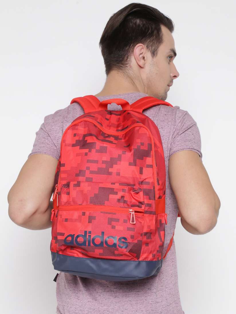 Buy ADIDAS NEO Men Red BP AOP Daily Printed Backpack Backpacks for Men 2236555 Myntra