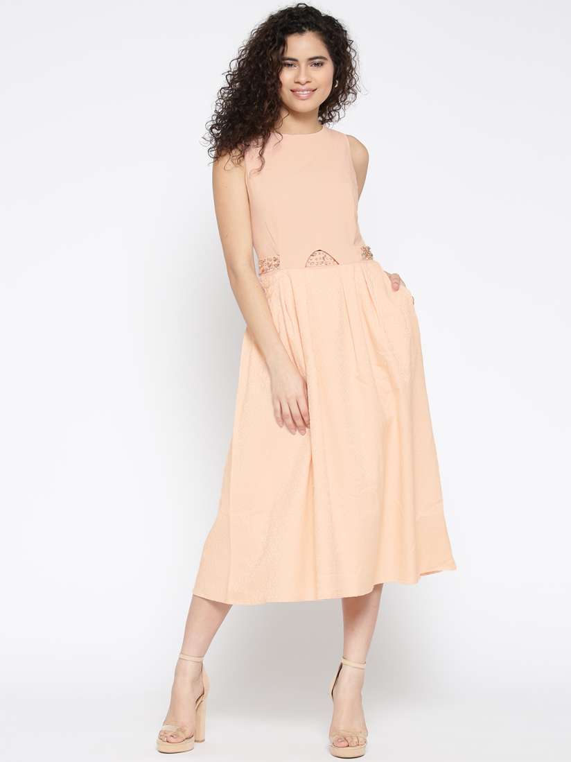 Madame peach dress shop