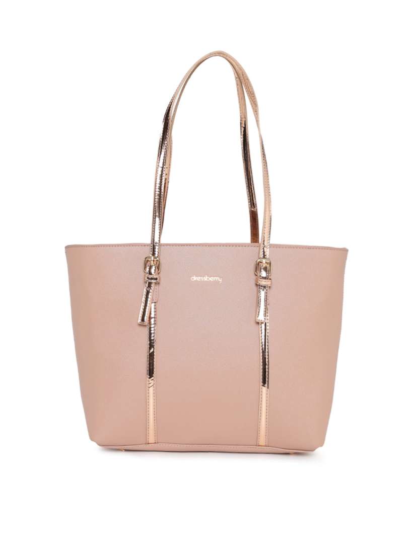 Buy DressBerry Pink Solid Shoulder Bag Handbags for Women 2237168 Myntra