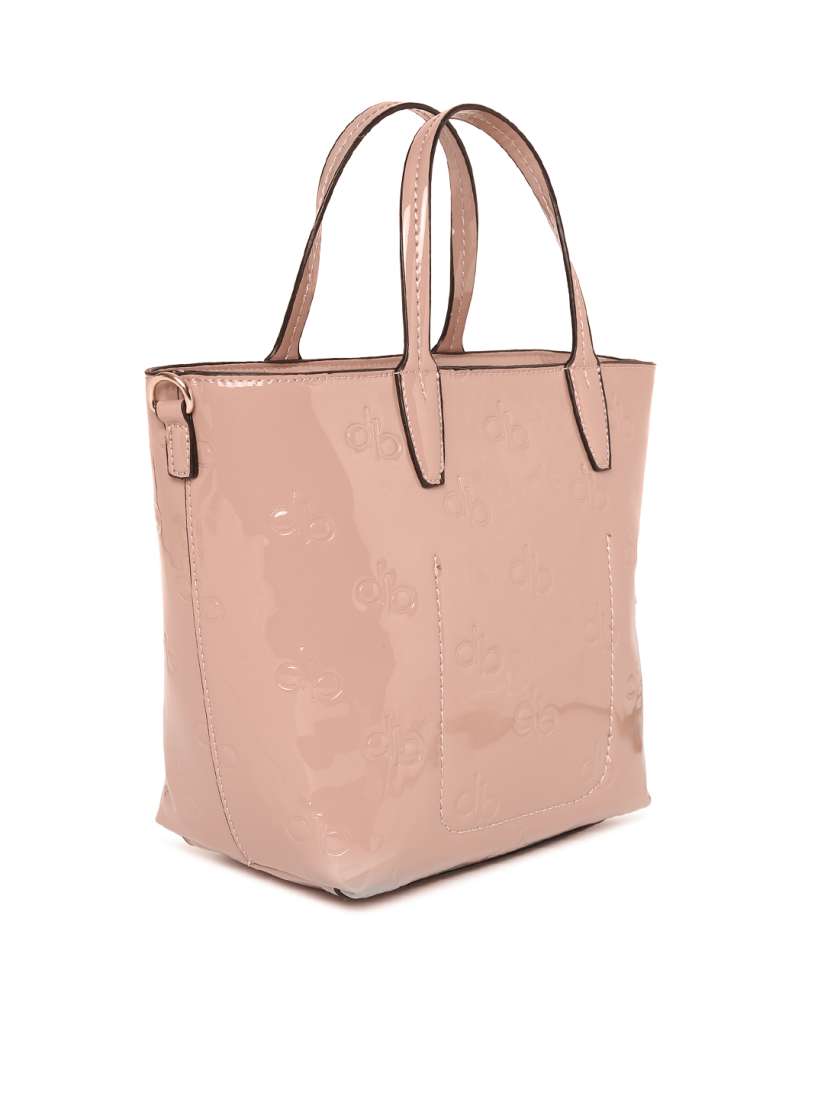 Dressberry pink solid shoulder bag hotsell