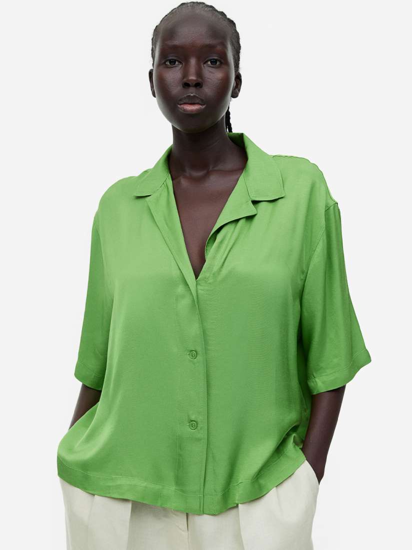Viscose blouse h&m discount