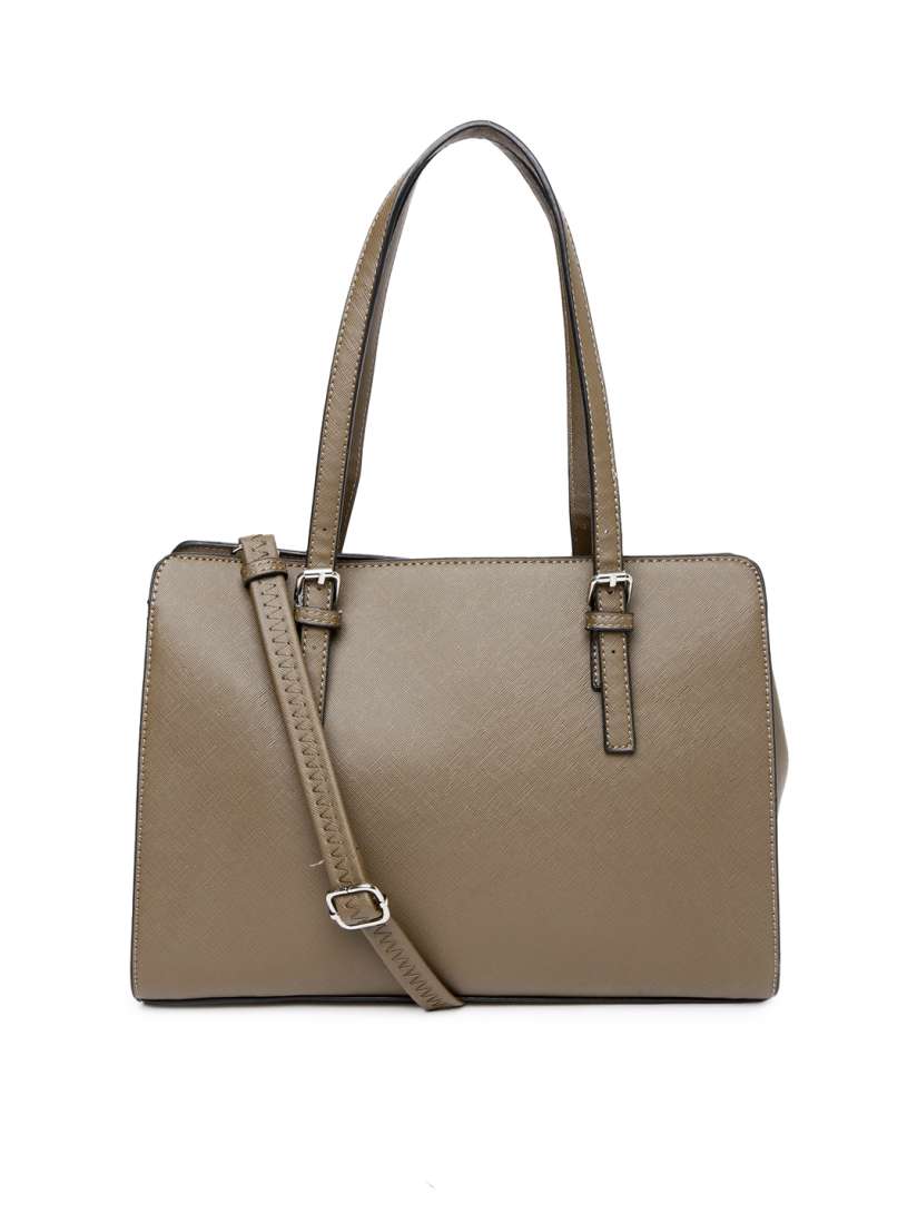 Buy Mast Harbour Brown Solid Shoulder Bag Handbags for Women 2237999 Myntra