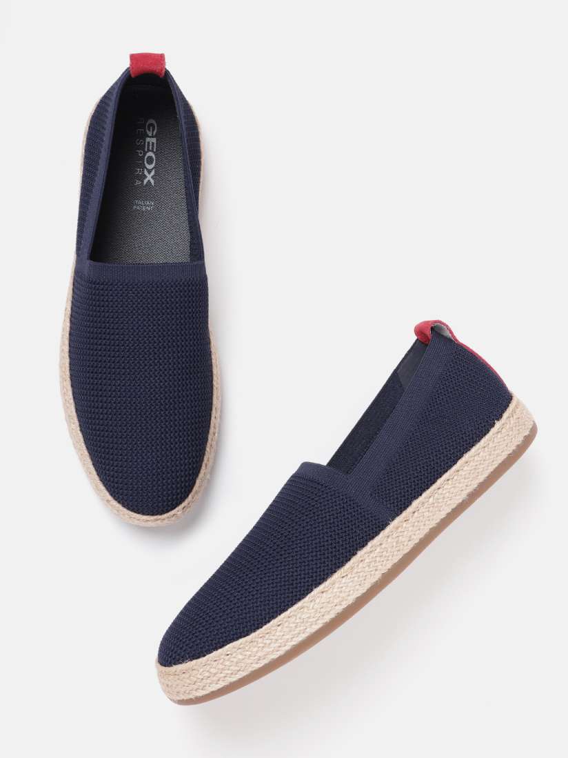 Buy Geox Men Woven Design Slip On Sneakers Casual Shoes for Men 22380268 Myntra