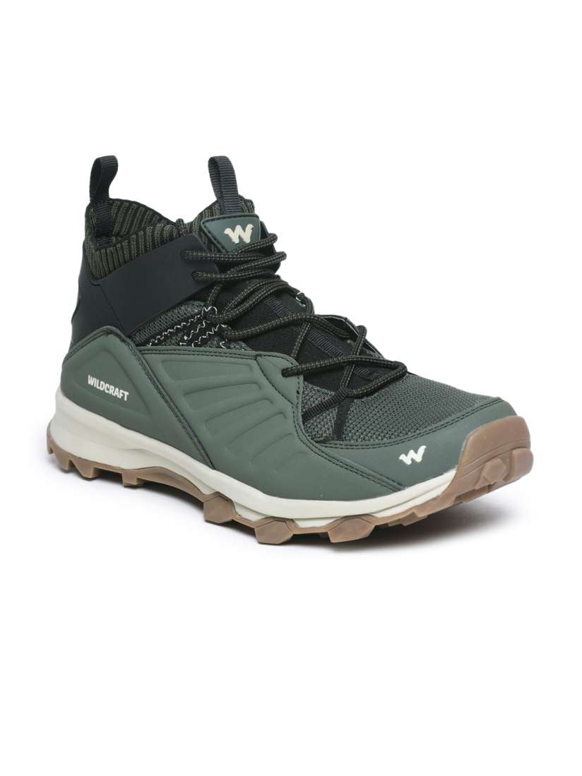 Wildcraft olive green shoes on sale