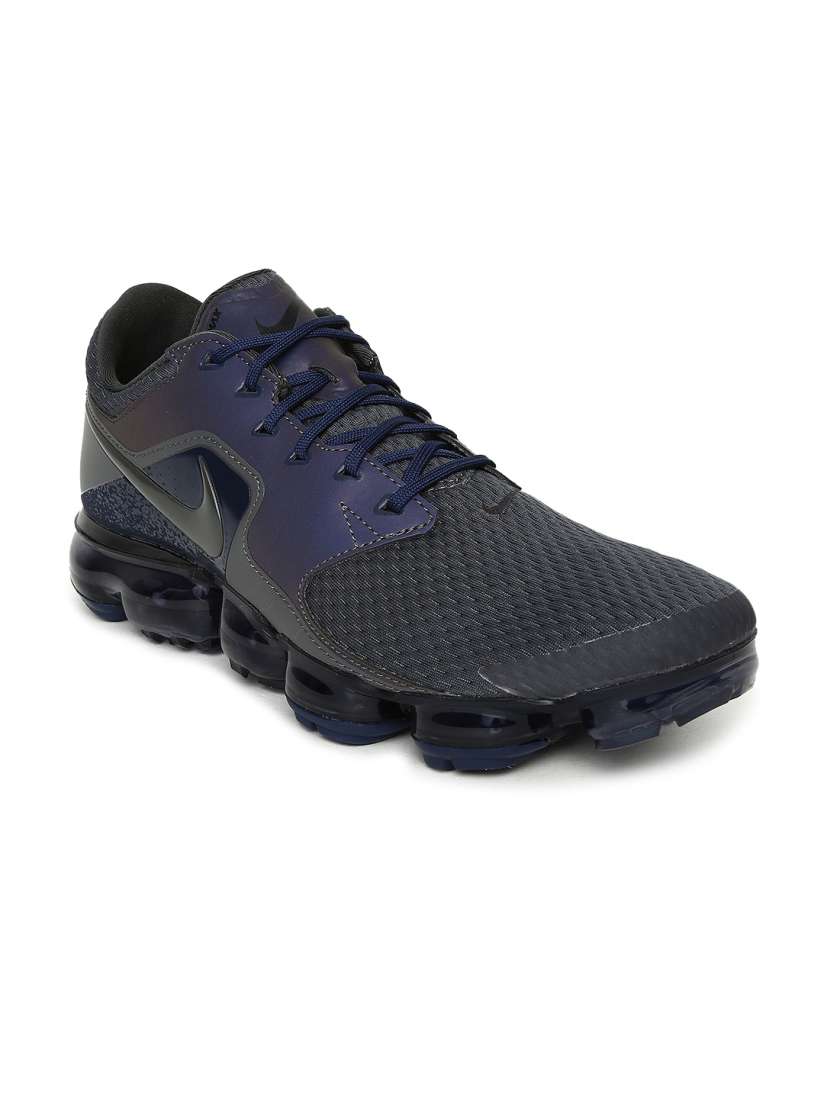Buy Nike Men Grey Navy AIR VAPORMAX R Running Shoes Sports Shoes for Men 2239288 Myntra