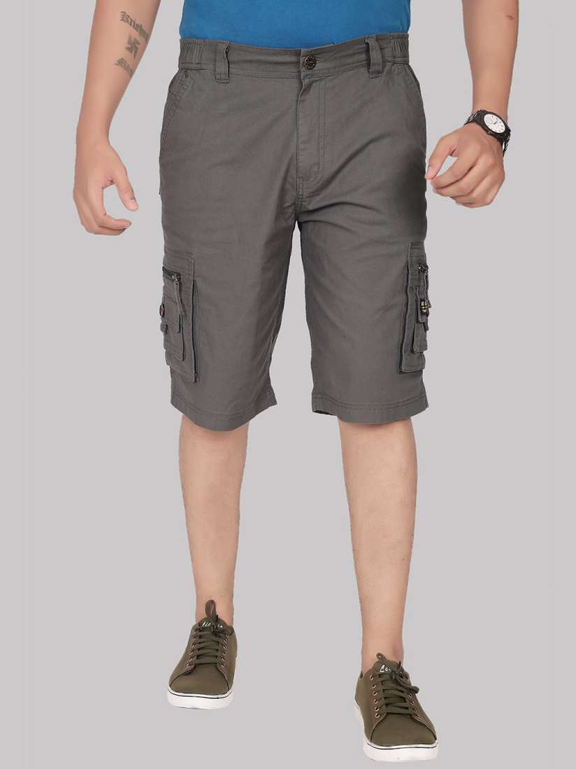 Buy AEROCRAFT Men Cotton Mid Rise Outdoor Cargo Shorts Shorts for Men 22400706 Myntra