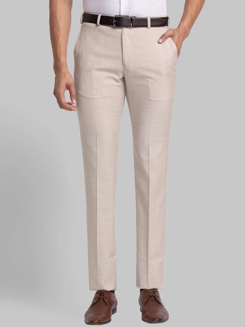 Buy Raymond Men Mid Rise Slim Fit Formal Trouser Trousers for Men 22401566 Myntra
