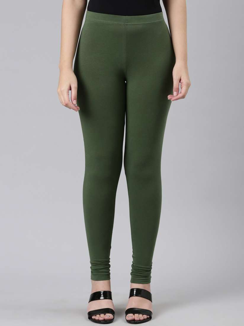 Buy Go Colors Mid Rise Slim Fit Ankle Length Leggings Leggings for Women 22408384 Myntra