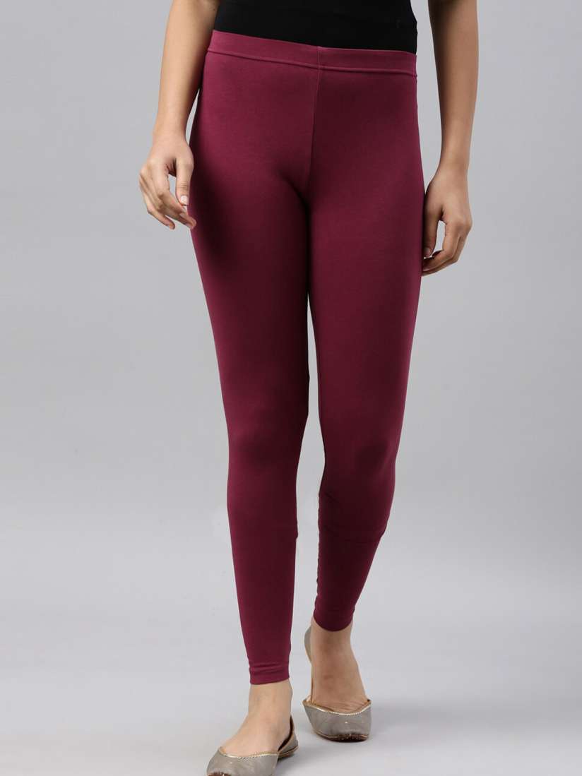 Go colours leggings ankle length best sale