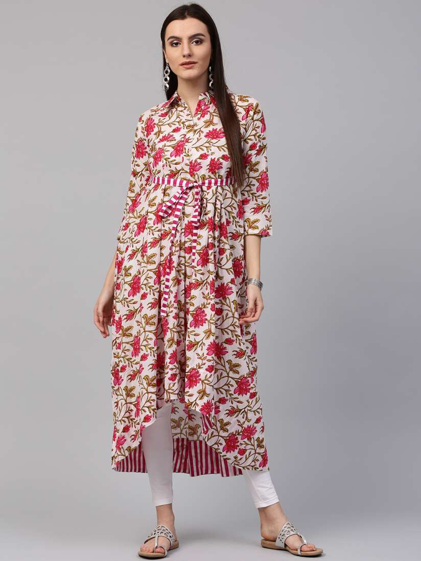 Nayo women's printed anarkali kurta on sale