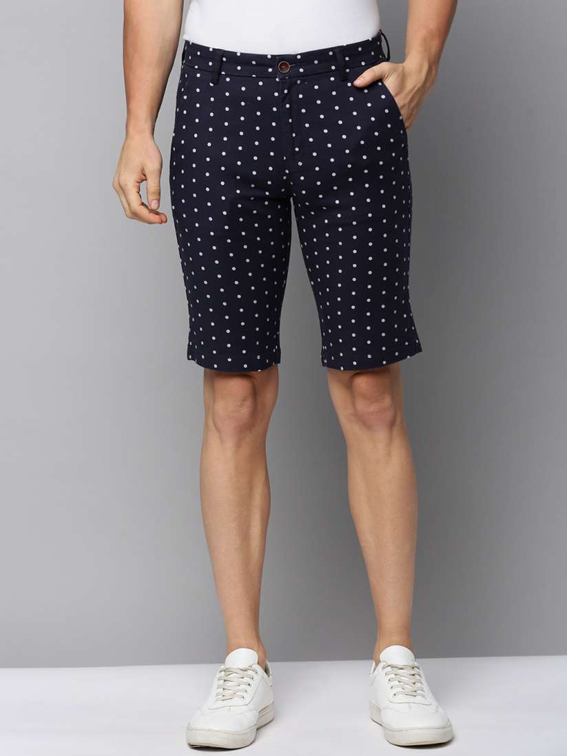 Buy SHOWOFF Men Polka Dots Printed Cotton Shorts Shorts for Men 22420846 Myntra