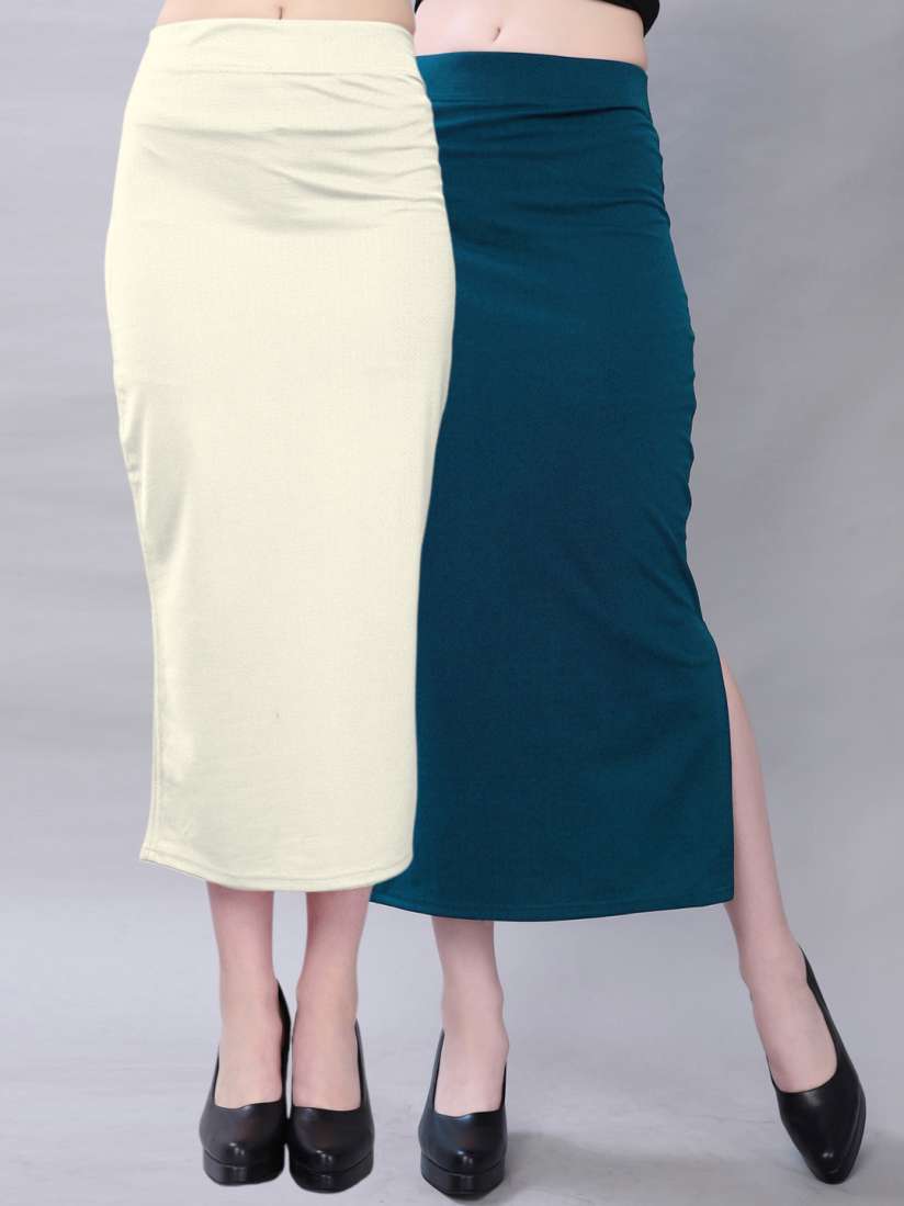 Buy Selvia Pack Of 2 Saree Shapewear Shapewear for Women 22425186 Myntra