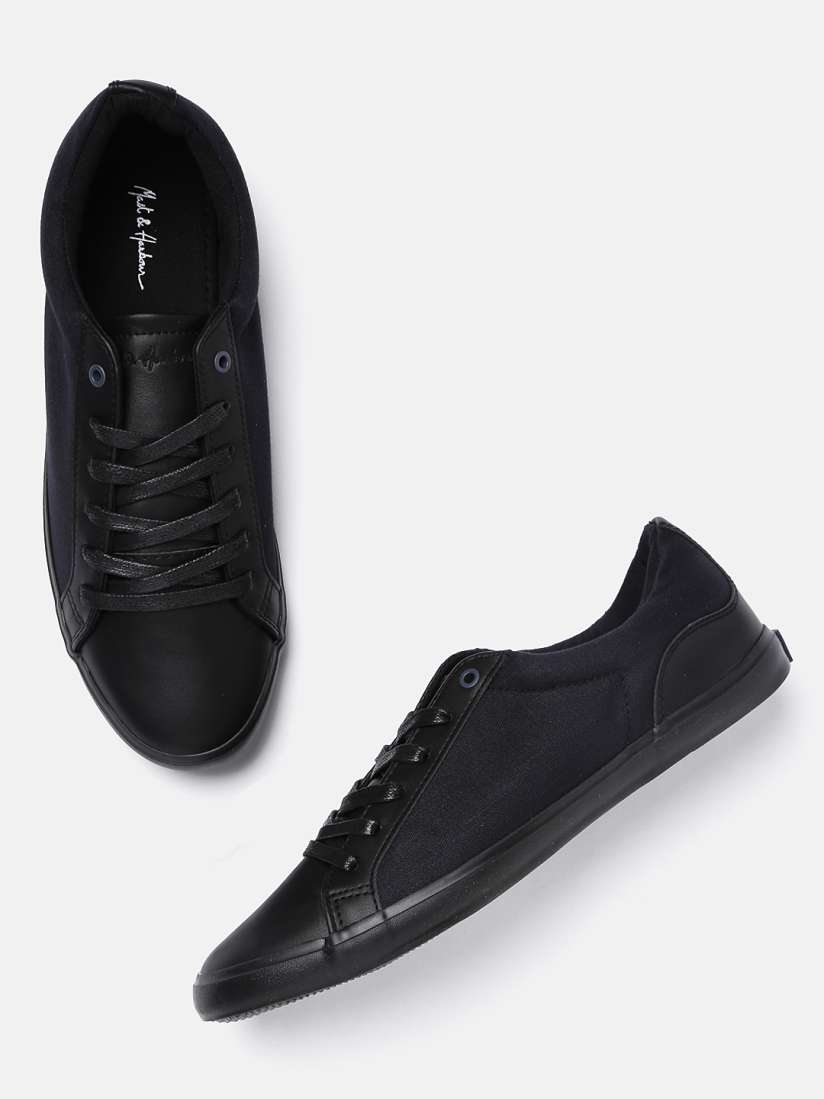Buy Mast Harbour Men Black Sneakers Casual Shoes for Men 2242682 Myntra