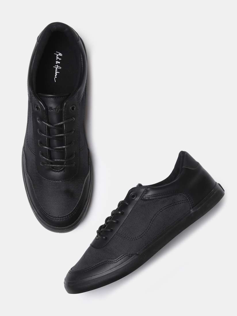 Buy Mast Harbour Men Black Sneakers Casual Shoes for Men 2242685 Myntra