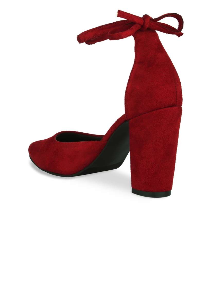 Buy 20Dresses The Magnificent Maroon Pumps Heels for Women 2242863 Myntra