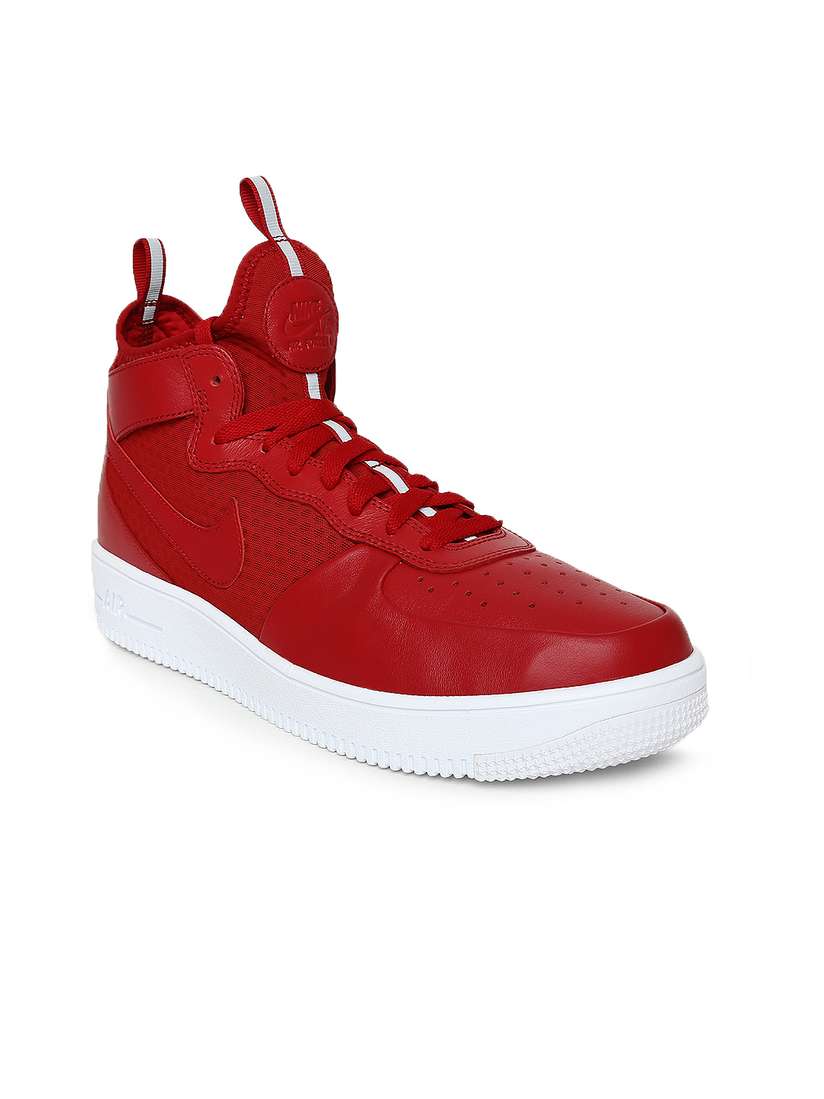 nike mid tops red