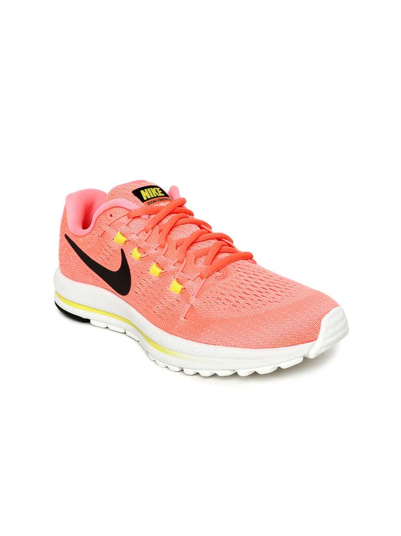Buy Nike Women Peach Coloured Air Zoom Vomero 12 Running Shoes Sports Shoes for Women 2242909 Myntra