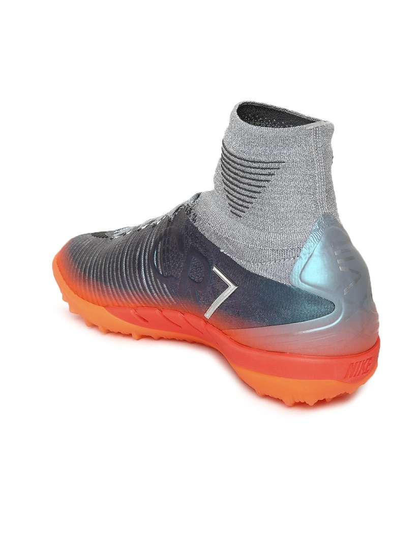 Buy Nike Men Grey MERCURIALX PROXIMO II CR7 TF High Top Football Shoes Sports Shoes for Men 2242913 Myntra