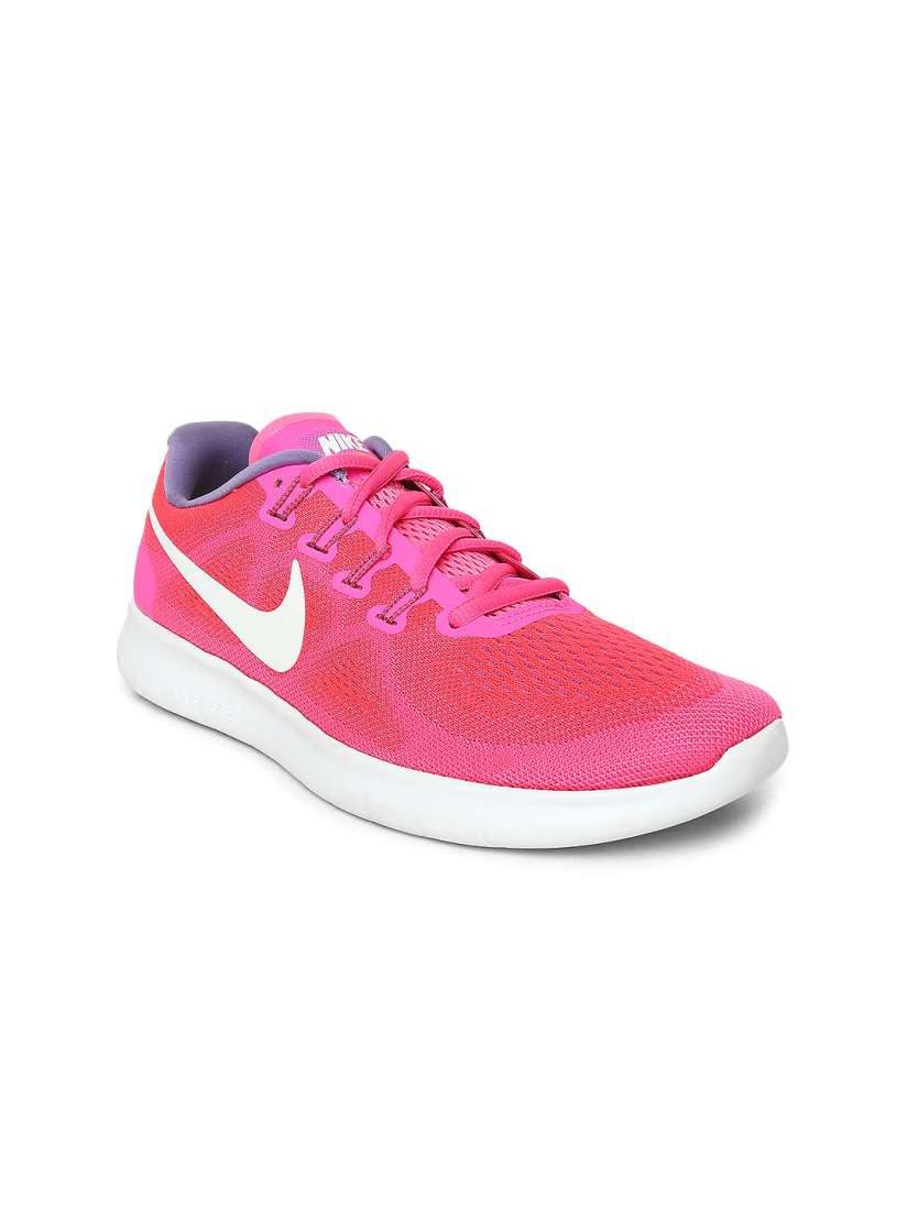 Buy Nike Women Pink Free Run 2017 Running Shoes Sports Shoes for Women 2242914 Myntra