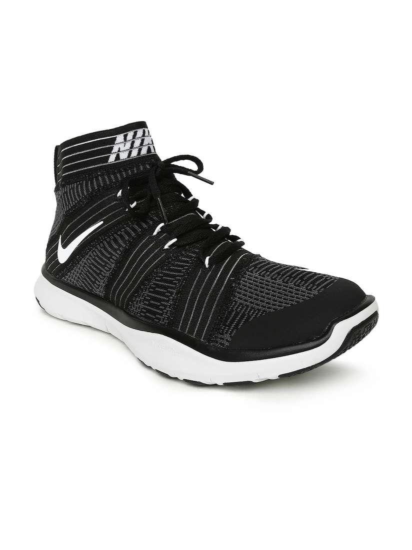 Buy Nike Men Black High Top FREE TRAIN VIRTUE Training Shoes Sports Shoes for Men 2242918 Myntra