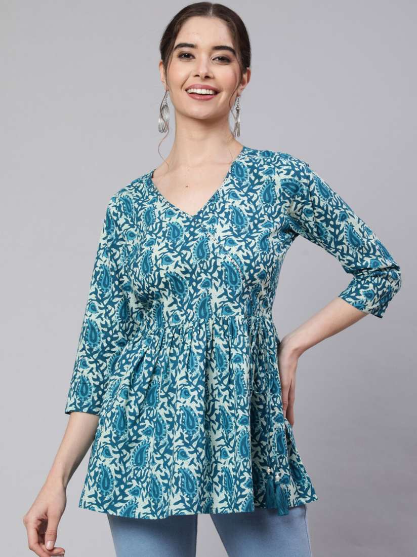 Kurti tops myntra sales