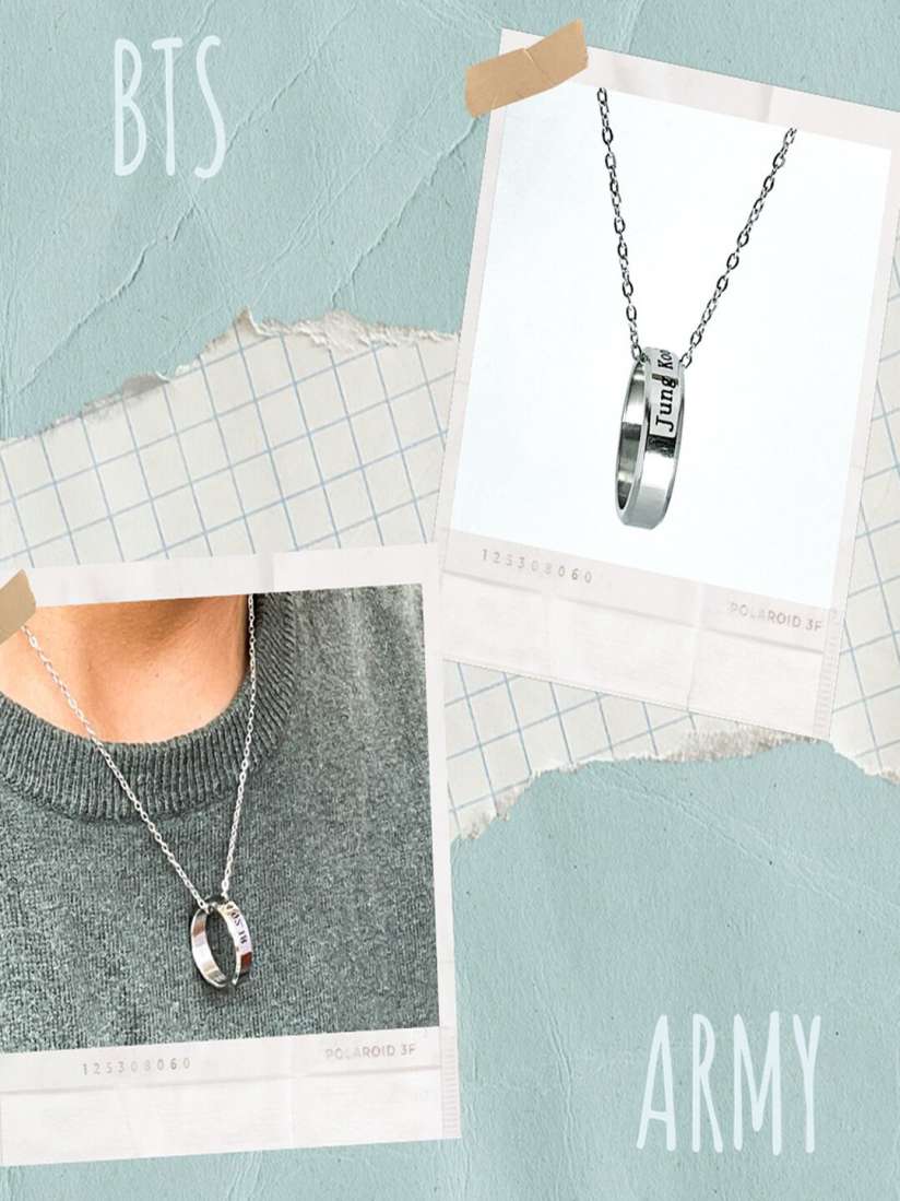 Bts ring necklace clearance