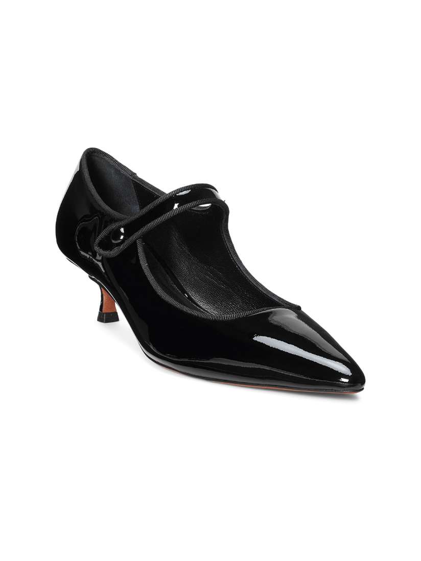 Buy Polo Ralph Lauren Leather Pointed Toe Kitten Pumps Heels for Women 22439030 Myntra