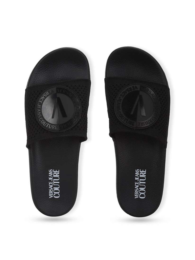 Versace jeans sliders mens top