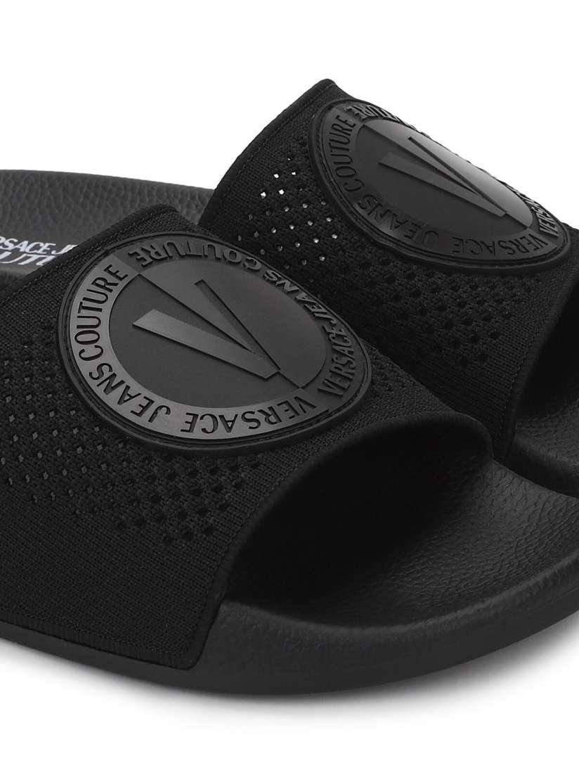 Buy Versace Jeans Couture Men Mesh Open Toe Sliders Flip Flops for Men 22440290 Myntra