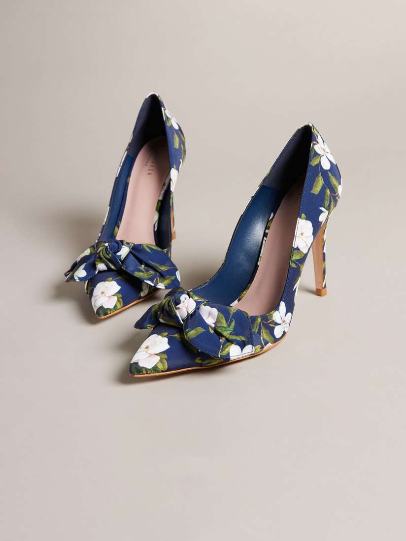 Ted baker navy pumps on sale