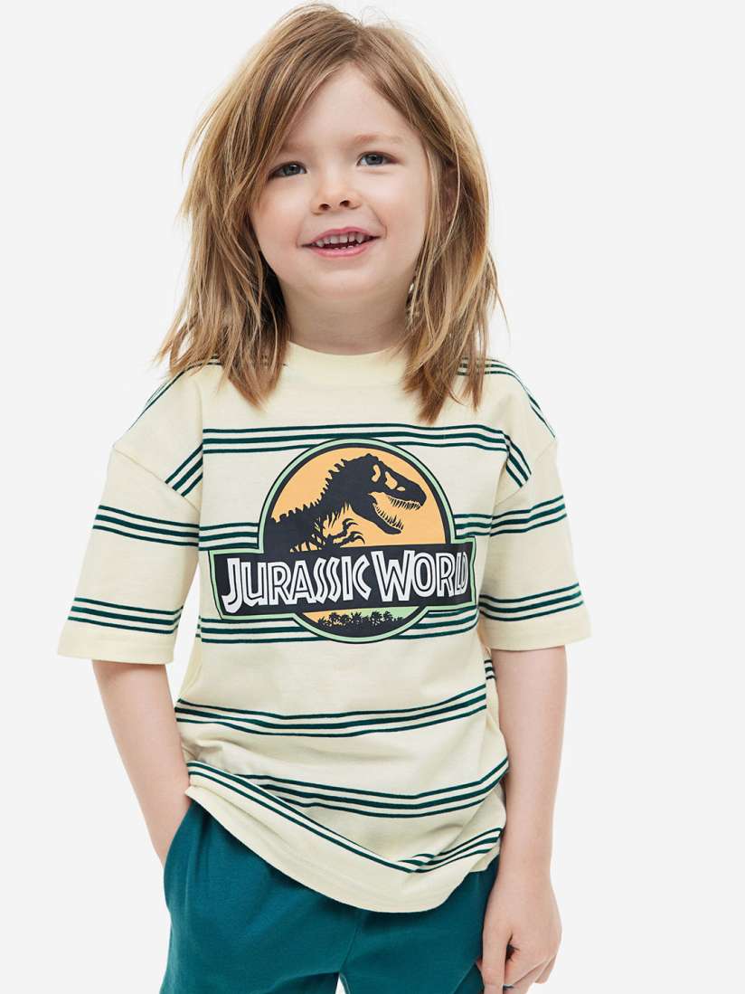 Jurassic park t shirt h&m top