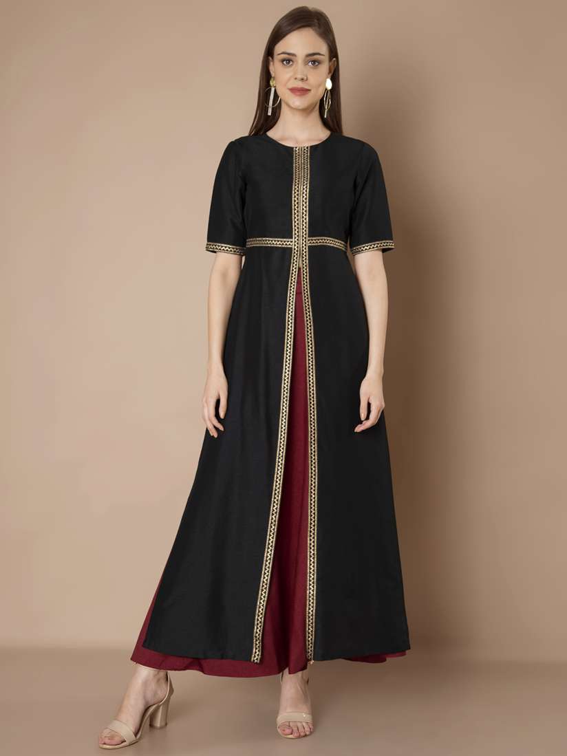 Floor length kurtis myntra top