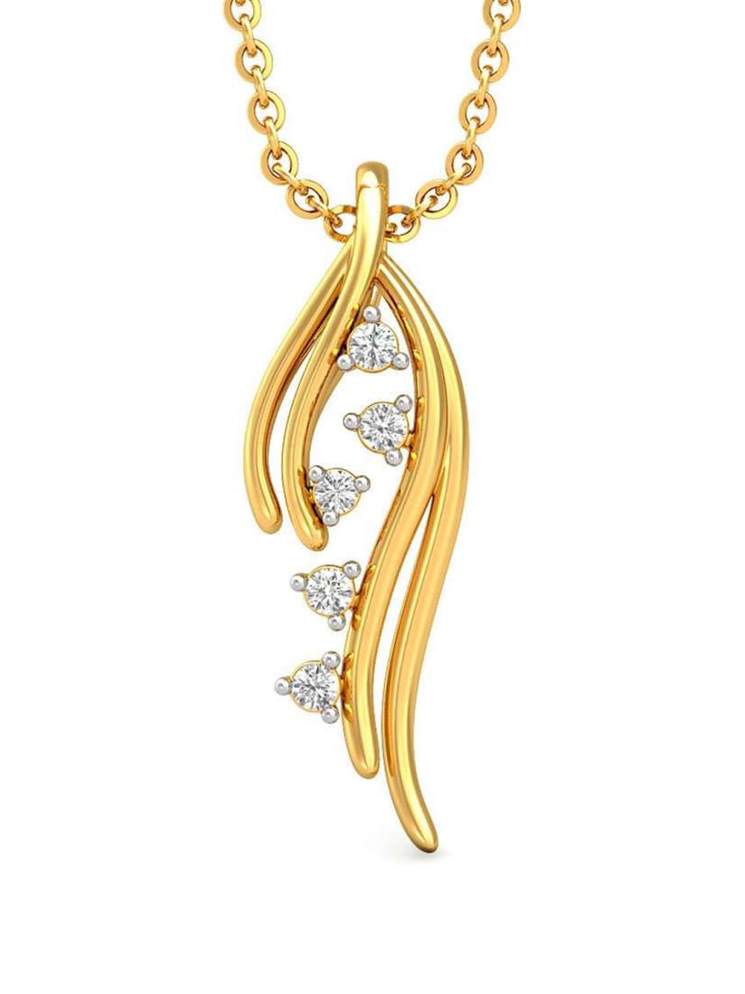 Candere gold pendant sales