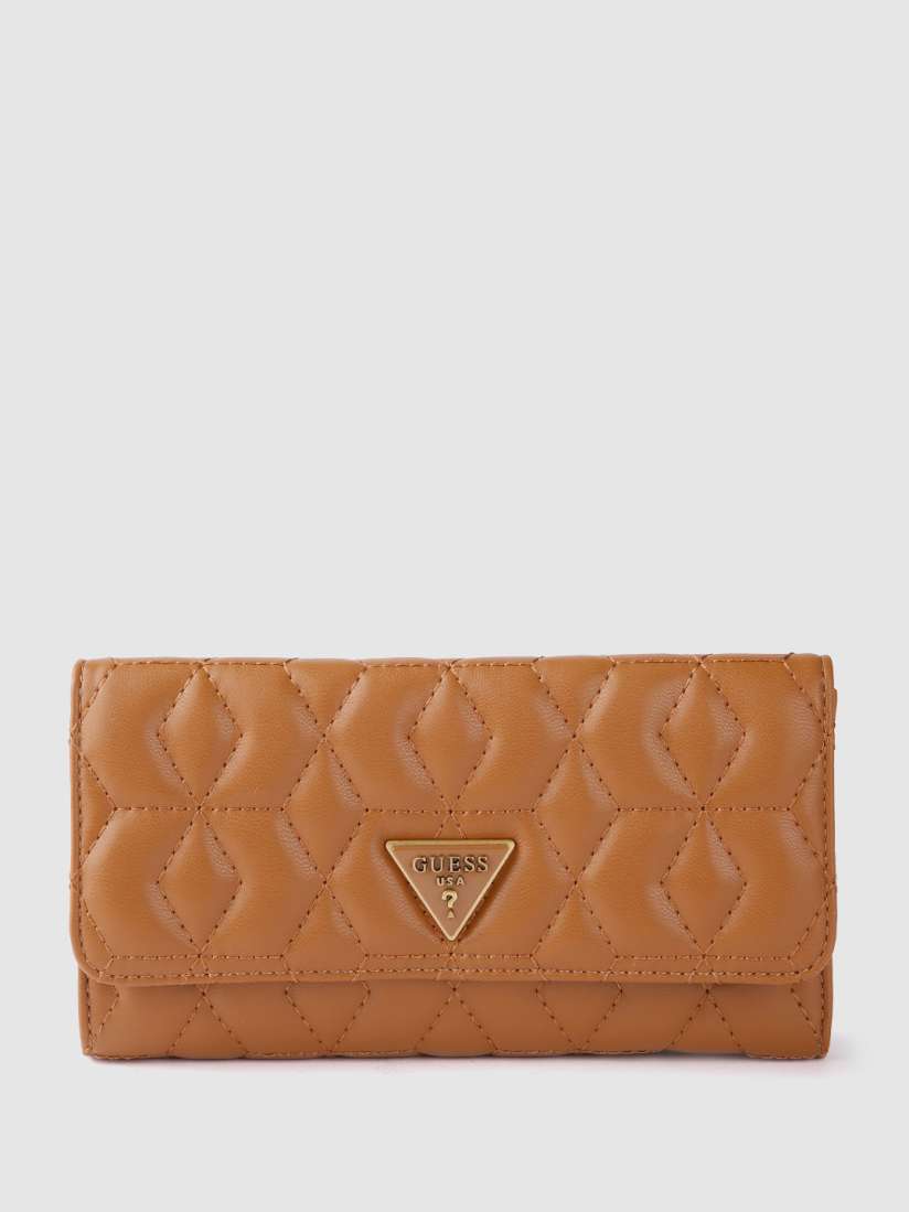 Buy GUESS Women Geometric Textured Three Fold Wallet with Quilted Detail Wallets for Women 22467096 Myntra