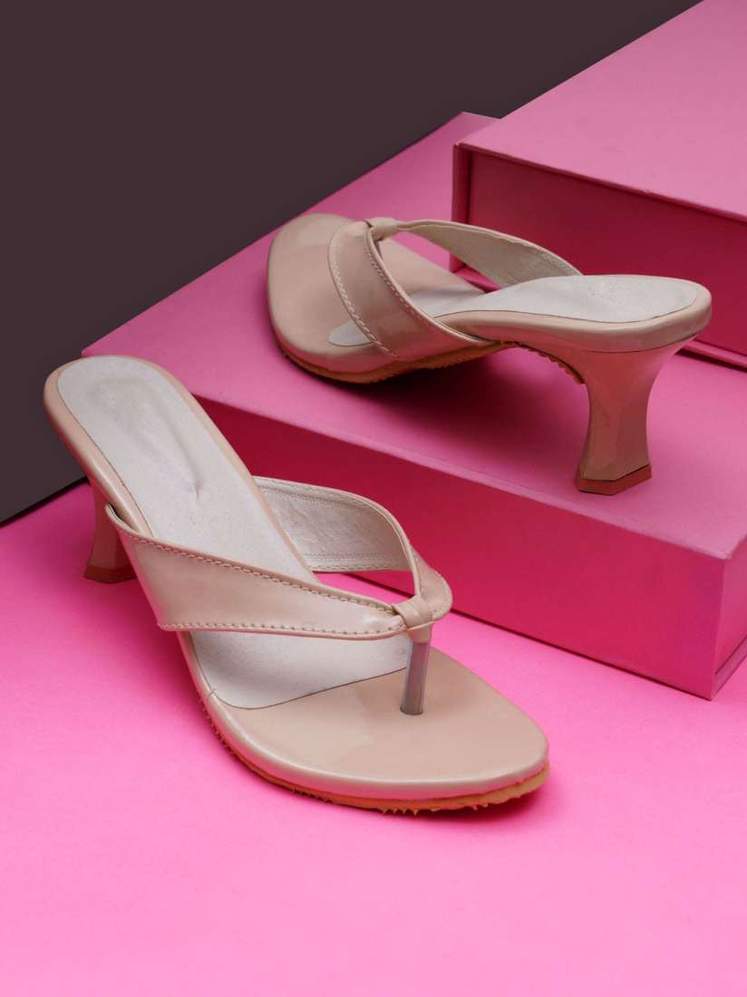 Buy Misto Comfortable Open Toe Slim Heels Heels for Women 22470074 Myntra