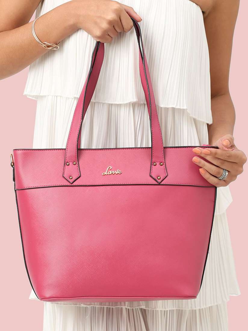 Buy Lavie Pink Solid Shoulder Bag Handbags for Women 2247116 Myntra
