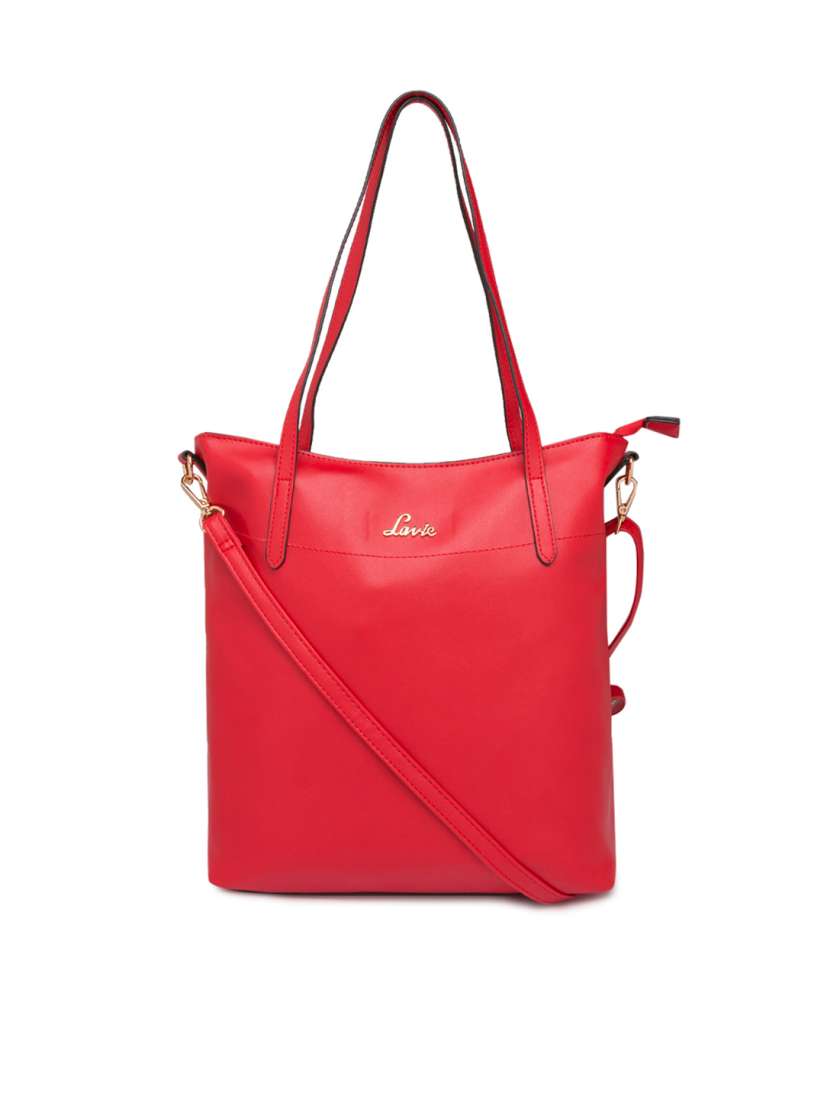 Lavie red solid shoulder bag outlet