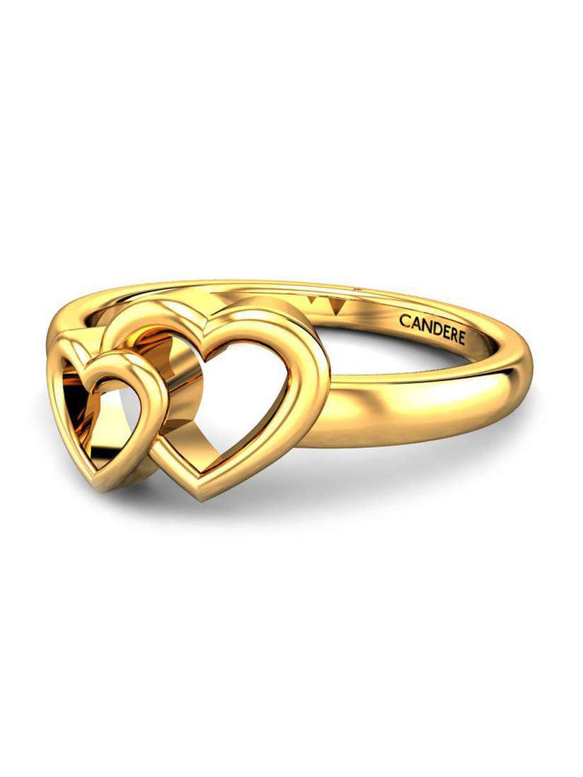 Buy CANDERE A KALYAN JEWELLERS COMPANY 18KT BIS Hallmark Gold Ring