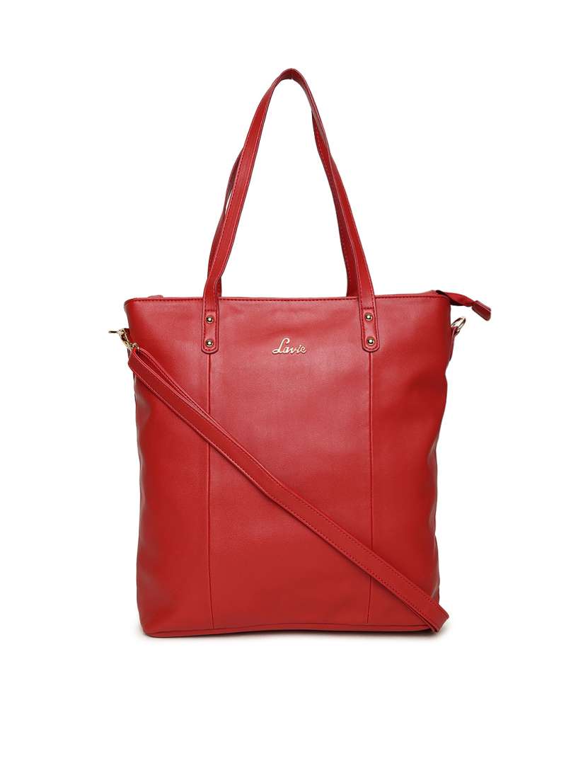 Lavie red solid shoulder bag hot sale