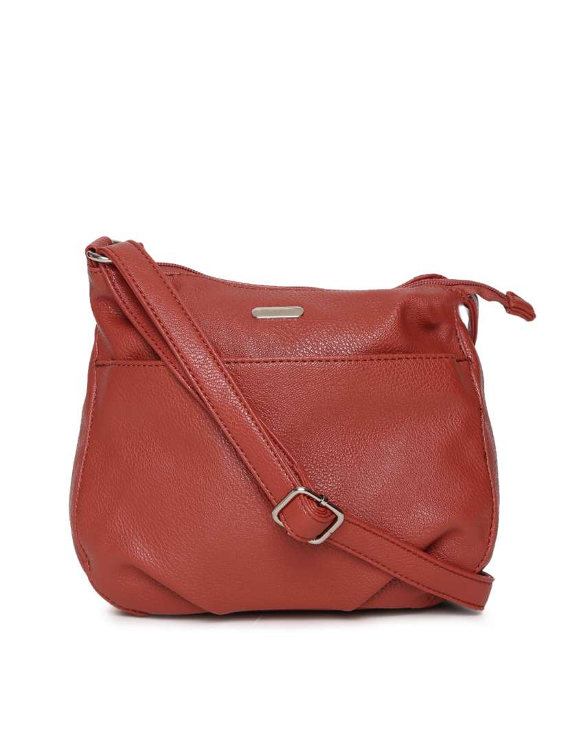 Buy Lavie Red Solid Sling Bag Handbags for Women 2247157 Myntra