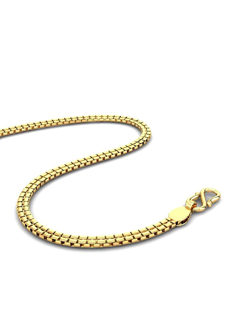 Buy CANDERE A KALYAN JEWELLERS COMPANY Men 22KT BIS Hallmark Gold Chain 3.64 gm Necklace Gold for Men 22473494 Myntra