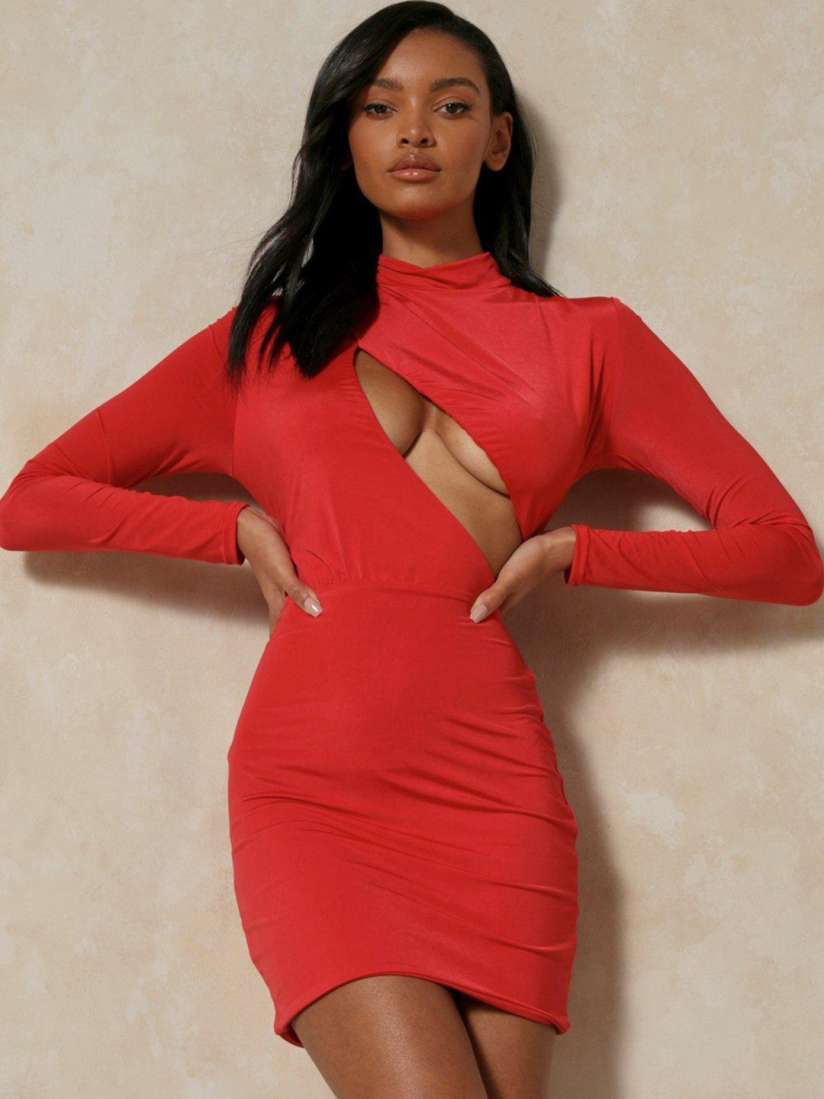 Short dress in myntra clearance