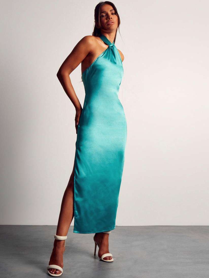 Misspap satin dress outlet