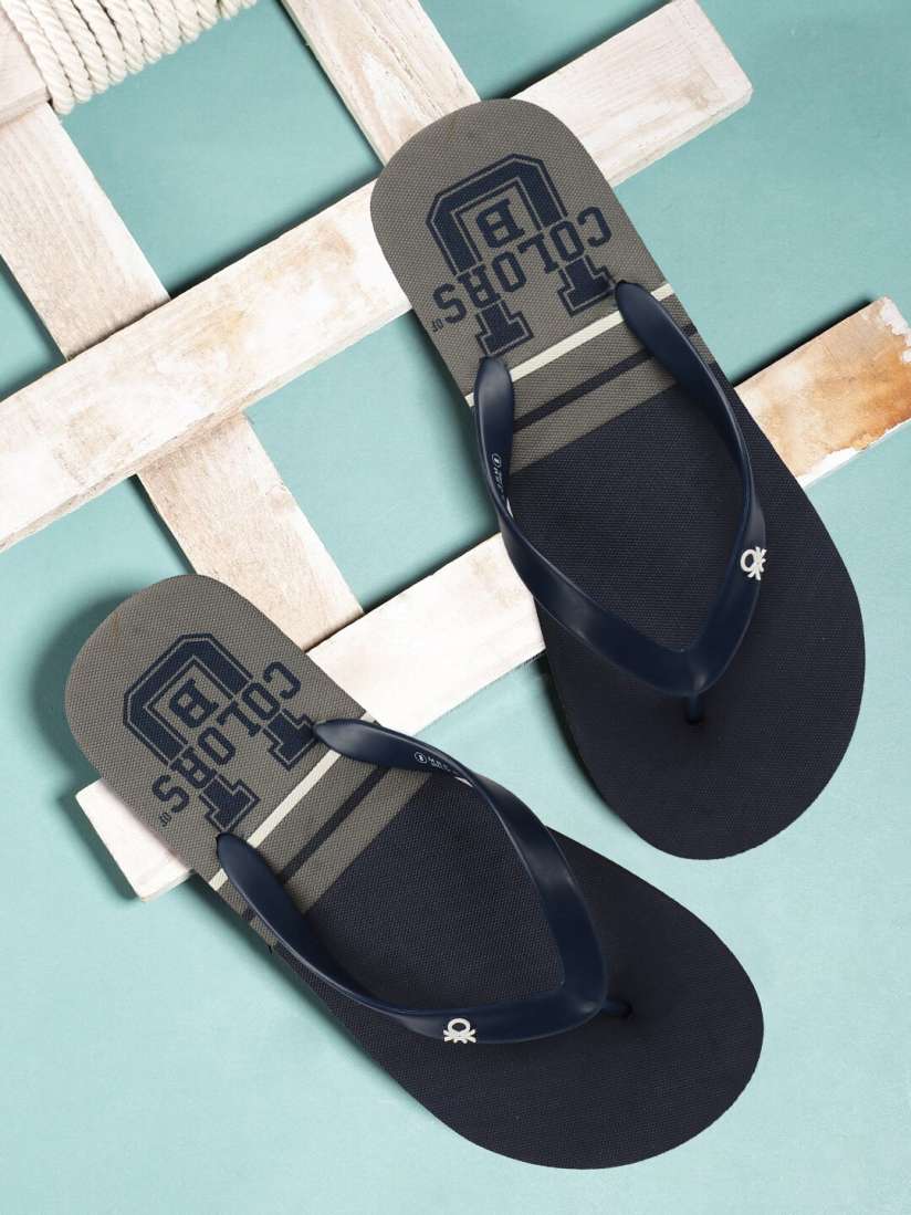 United colors of benetton men's flip flops thong sandals cheap