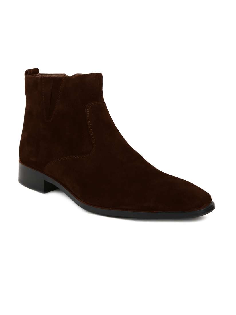 Buy Joe Shu Men Brown Boots Formal Shoes for Men 2248173 Myntra