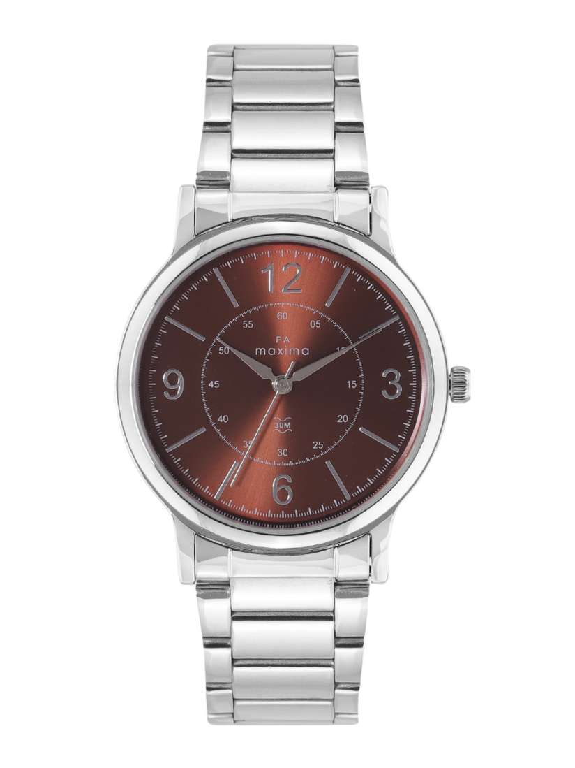 Maxima steel watches outlet