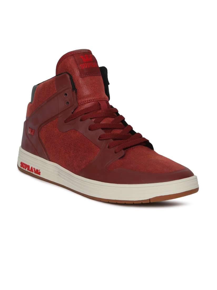 Maroon supra shoes shop